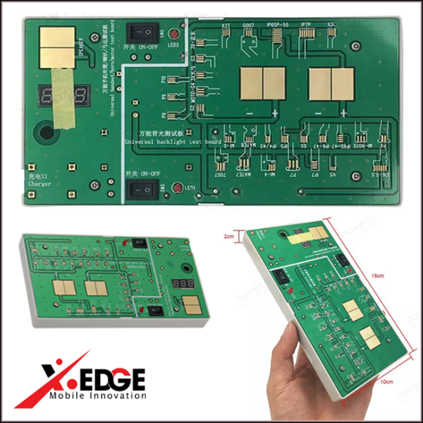 لوحة فحص الإضاءة الخلفية والبيانات الشاملة (Universal Backlight & LCD Test Board