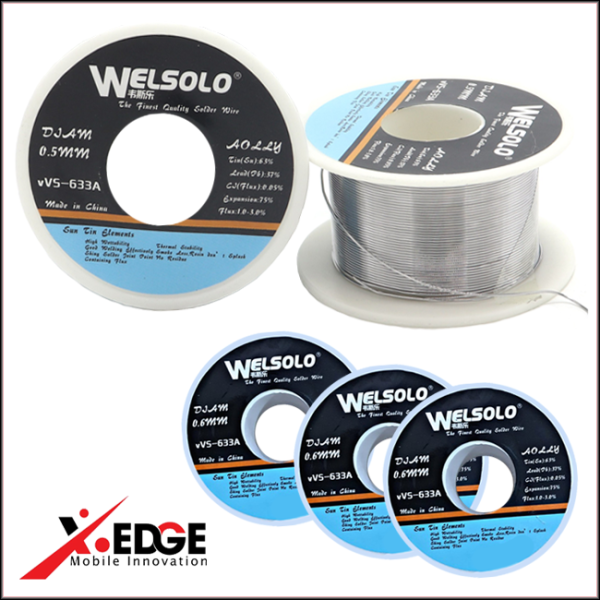سلك لحام قصدير عالي الجودة (Welsolo High Quality Solder Wire)، موديل vVS-633A
