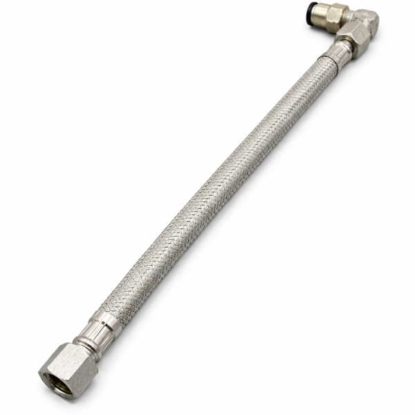 ده خرطوم مرن مضفّر ستانلس (Flexible Braided Hose)