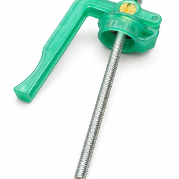 مشبك تثبيت / Clamp بلاستيك أخضر